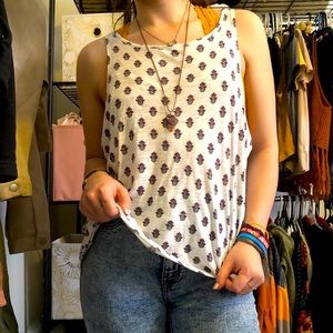 Aeropostale Loose patterned summer cutoff